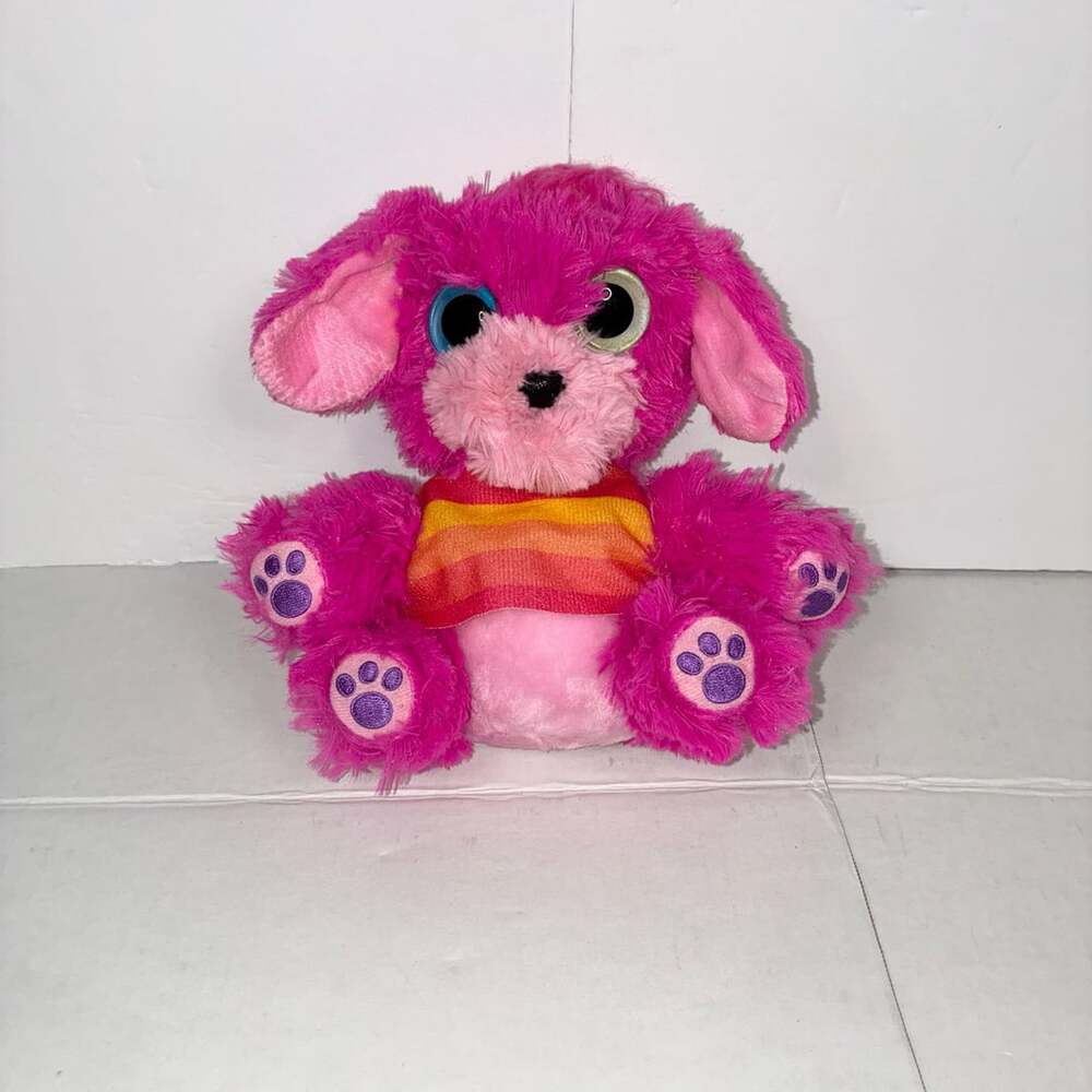 Little Live Pets Scruff-A-Luvs Pink Dog Plush Stuffed Animal